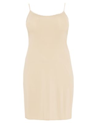 Plus Lace Neckline Full Slip with Cool Comfort™ Technology Image 2 of 3