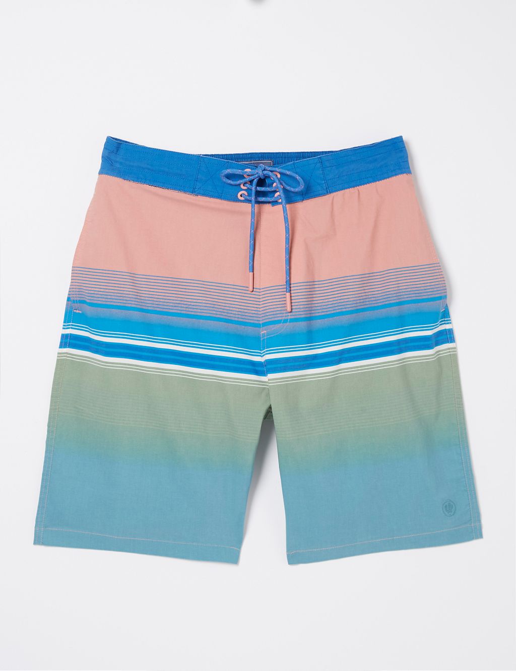 Pocketed Striped Swim Shorts 1 of 4