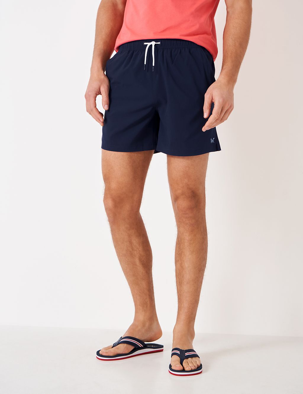 Pocketed Swim Shorts | Crew Clothing | M&S
