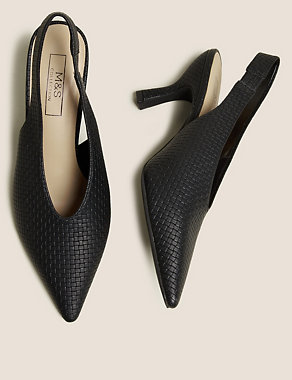 Pointed Slingback Shoes Image 2 of 4