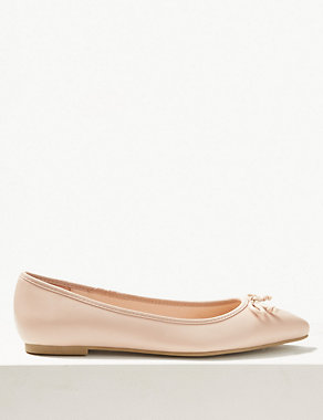 Pointed Toe Ballet Pumps Image 2 of 5