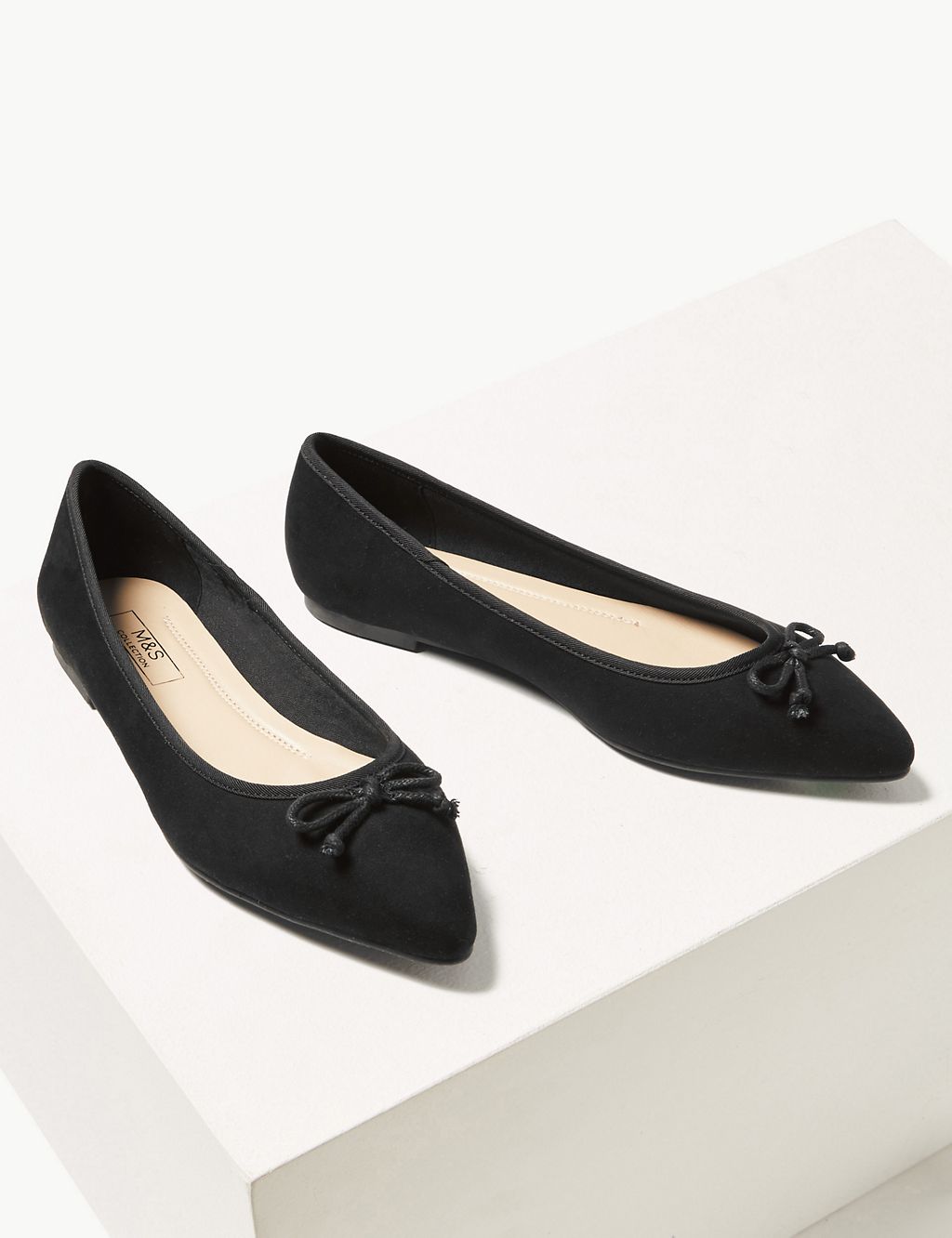 Pointed Toe Ballet Pumps 2 of 5