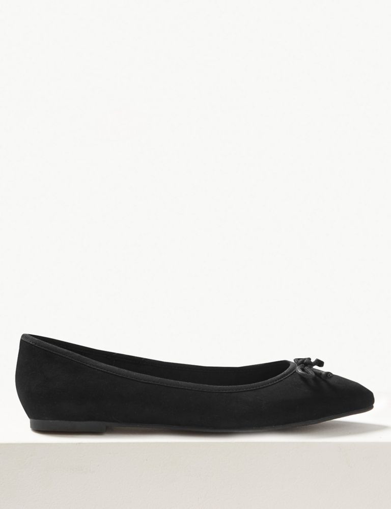 Pointed Toe Ballet Pumps 2 of 5