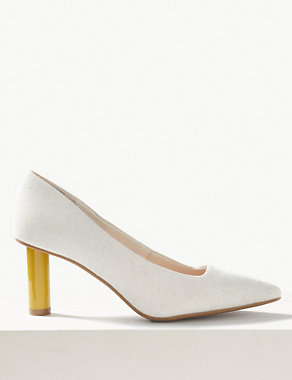 Pointed Toe Court Shoes Image 2 of 5