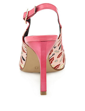 Pointed Toe Slingback Shoes with Insolia® Image 2 of 4