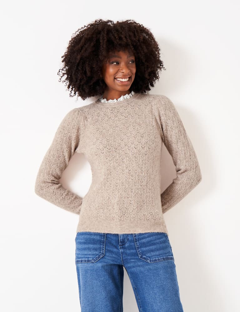 Lace jumpers on sale