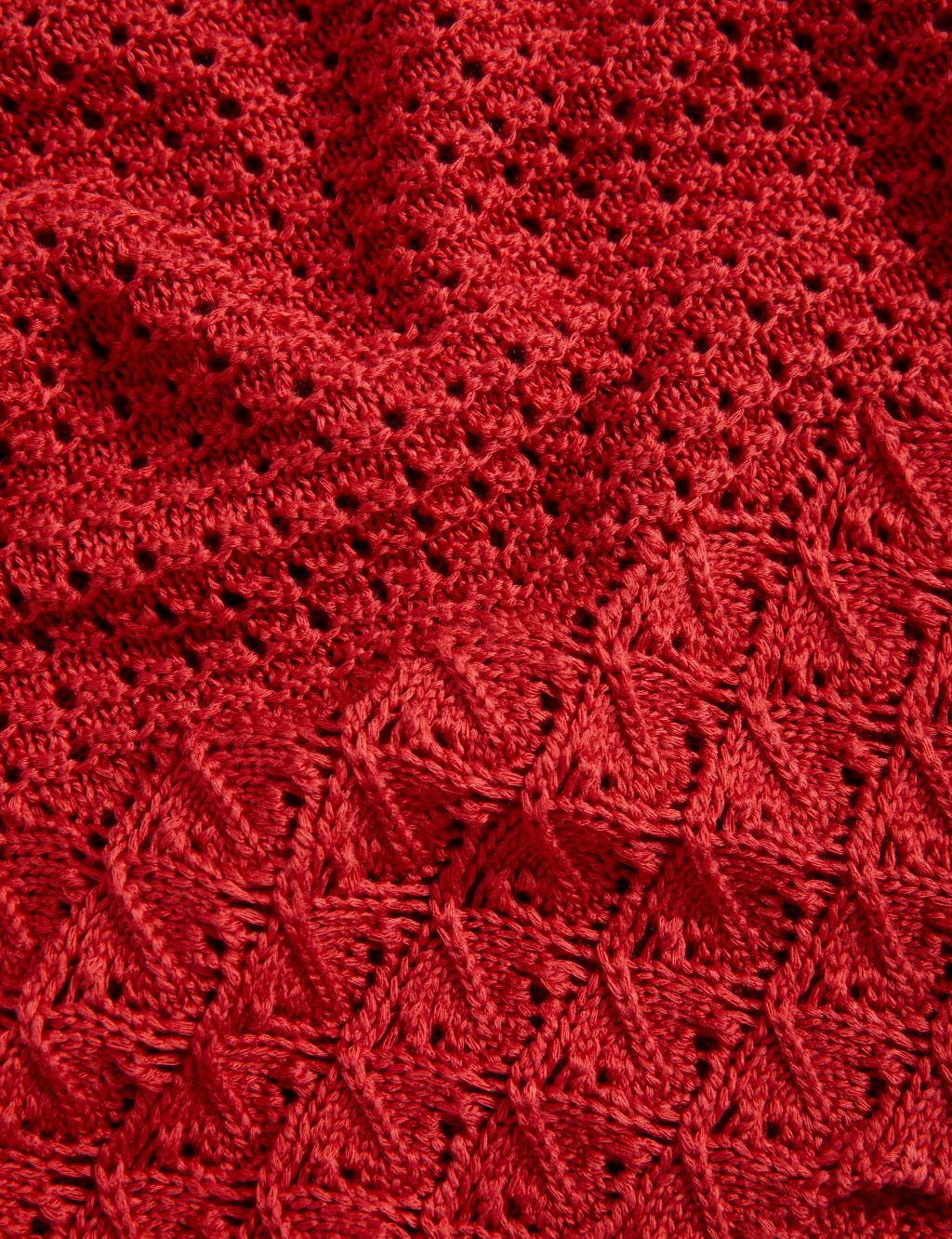 Pointelle Textured V Neck Knitted Vest 5 of 7