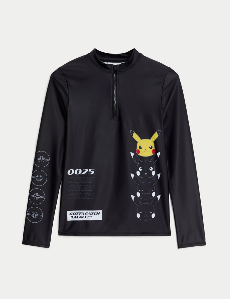 Pokémon™ Long Sleeve Rash Vest (6-16 Yrs) 2 of 6