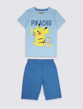 Pokemon Short Pyjamas (4-16 Years) Image 2 of 4