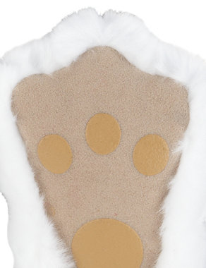 Polar Bear Claw Pram Shoes Image 2 of 4