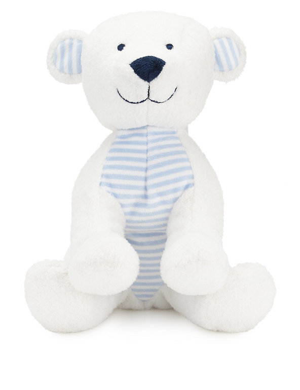 Polar Bear Rattle Toy Image 1 of 2