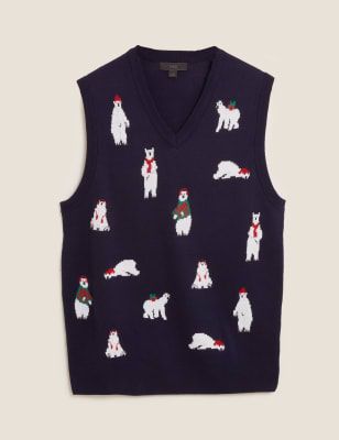 christmas jumper vest