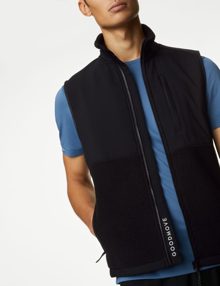 M&s mens sale fleece gilet