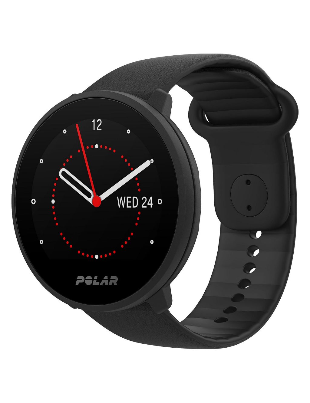 Polar Unite Fitness Tracker Black Silicone Smartwatch 1 of 8