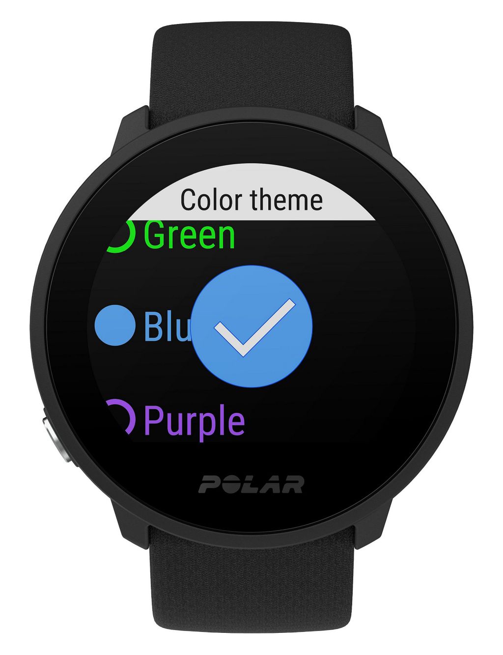 Polar Unite Fitness Tracker Black Silicone Smartwatch 8 of 8