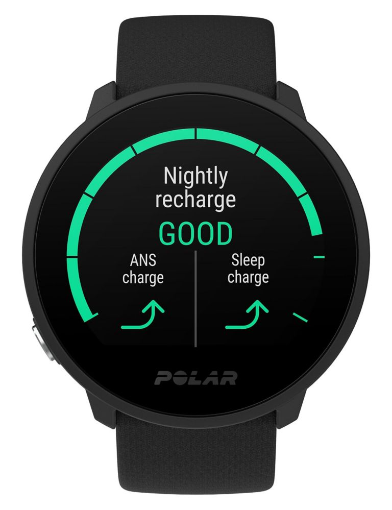 Polar Unite Fitness Tracker Black Silicone Smartwatch 7 of 8