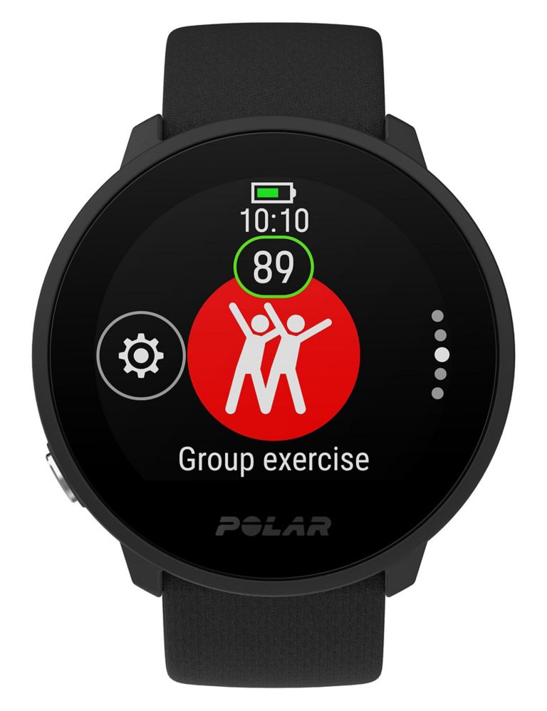 Polar Unite Fitness Tracker Black Silicone Smartwatch 8 of 8