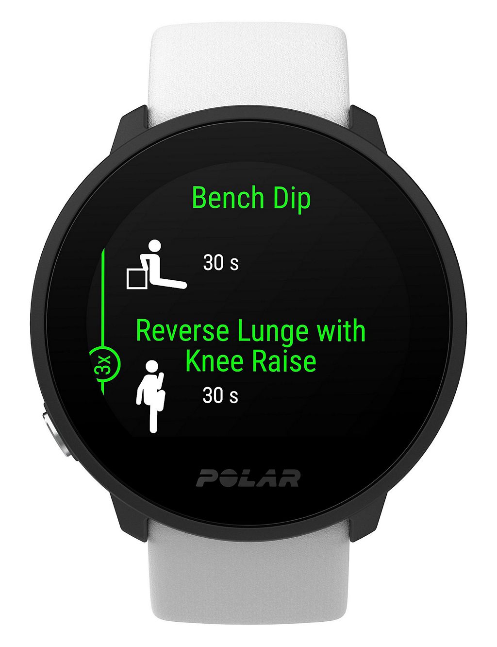 Polar Unite Fitness Tracker White Silicone Smartwatch 7 of 10
