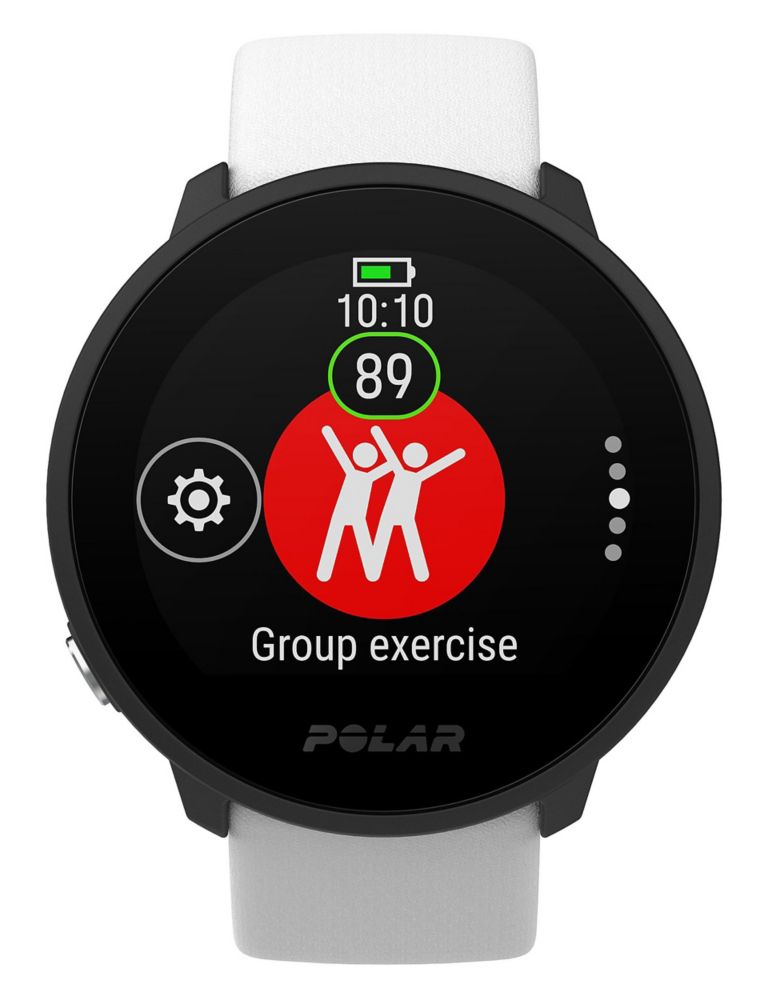 Polar Unite Fitness Tracker White Silicone Smartwatch 6 of 10