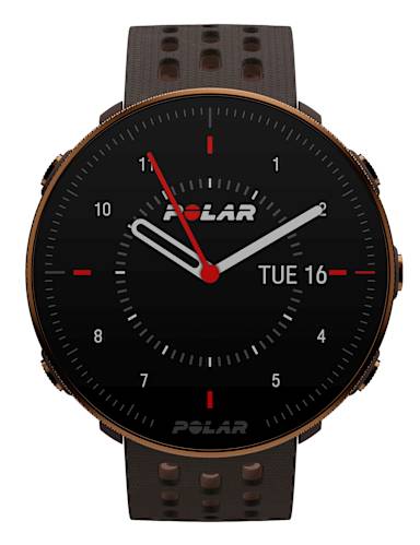 Polar Vantage Fitness Tracker Brown Silicone Smartwatch 7 of 7