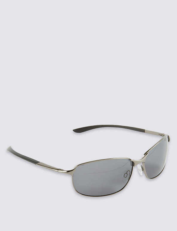 Polarised Oval Sunglasses Image 1 of 2