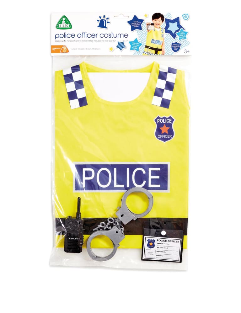 Police dress for 3 year boy hot sale