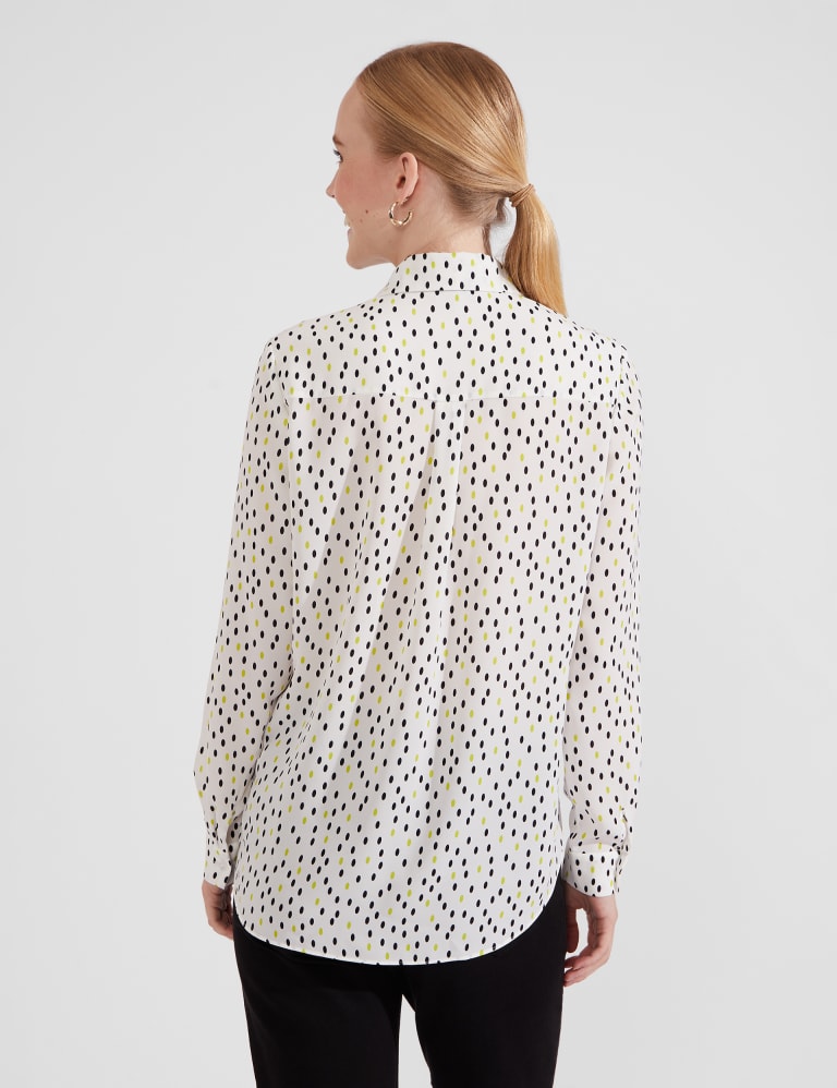 Hobbs polka sale dot blouse