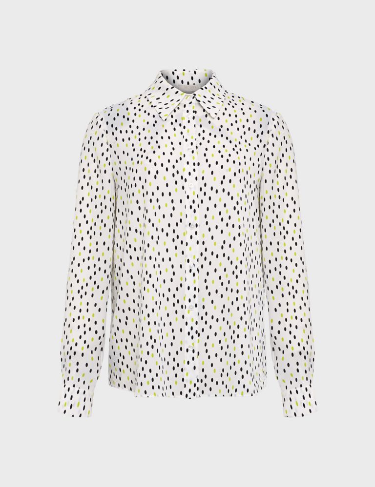 Polka Dot Collared Shirt 2 of 5