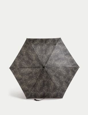 Polka Dot Compact Umbrella, M&S Collection