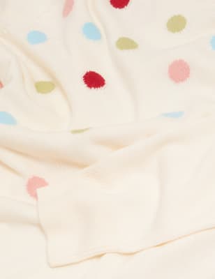 Polka Dot Crew Neck Jumper M S Collection M S