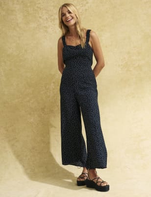 M&s polka dot store jumpsuit