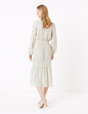 Marks and spencer spotty hot sale dress