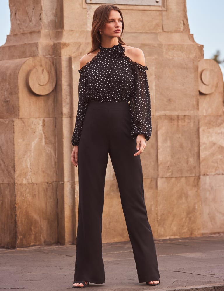 M&s polka dot jumpsuit discount