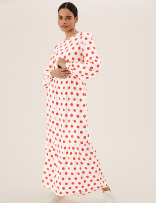 bytimo polka dot dress