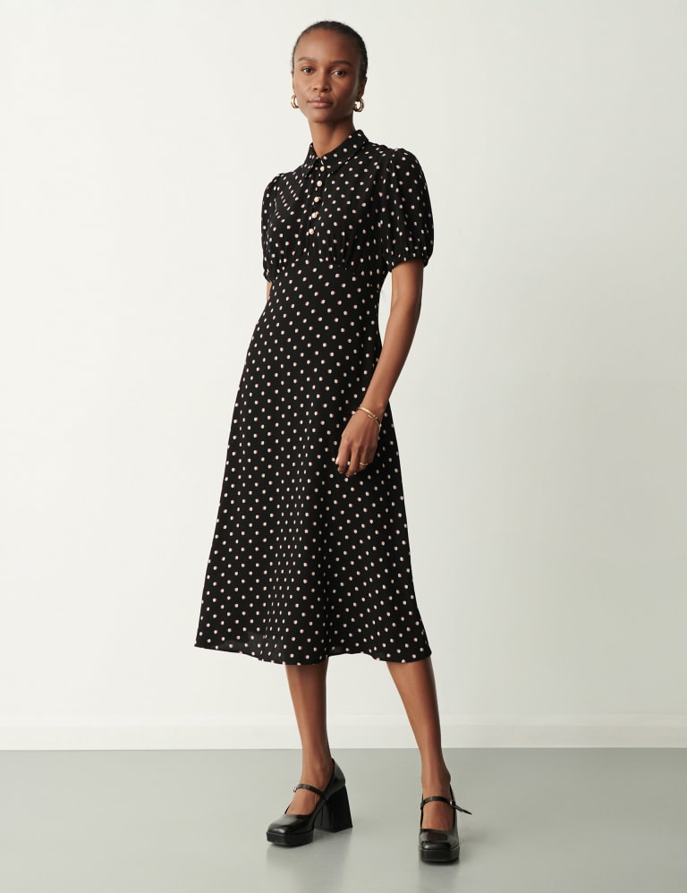 Spotty tea sale dress