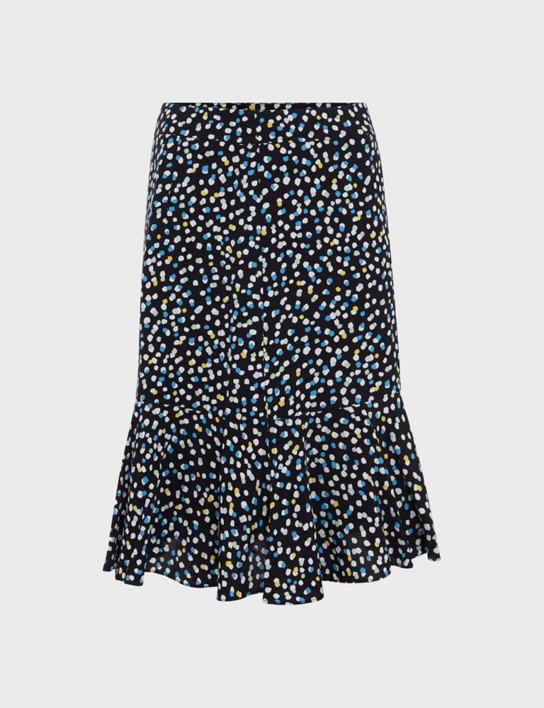 Polka Dot Mini A-Line Skirt 2 of 7