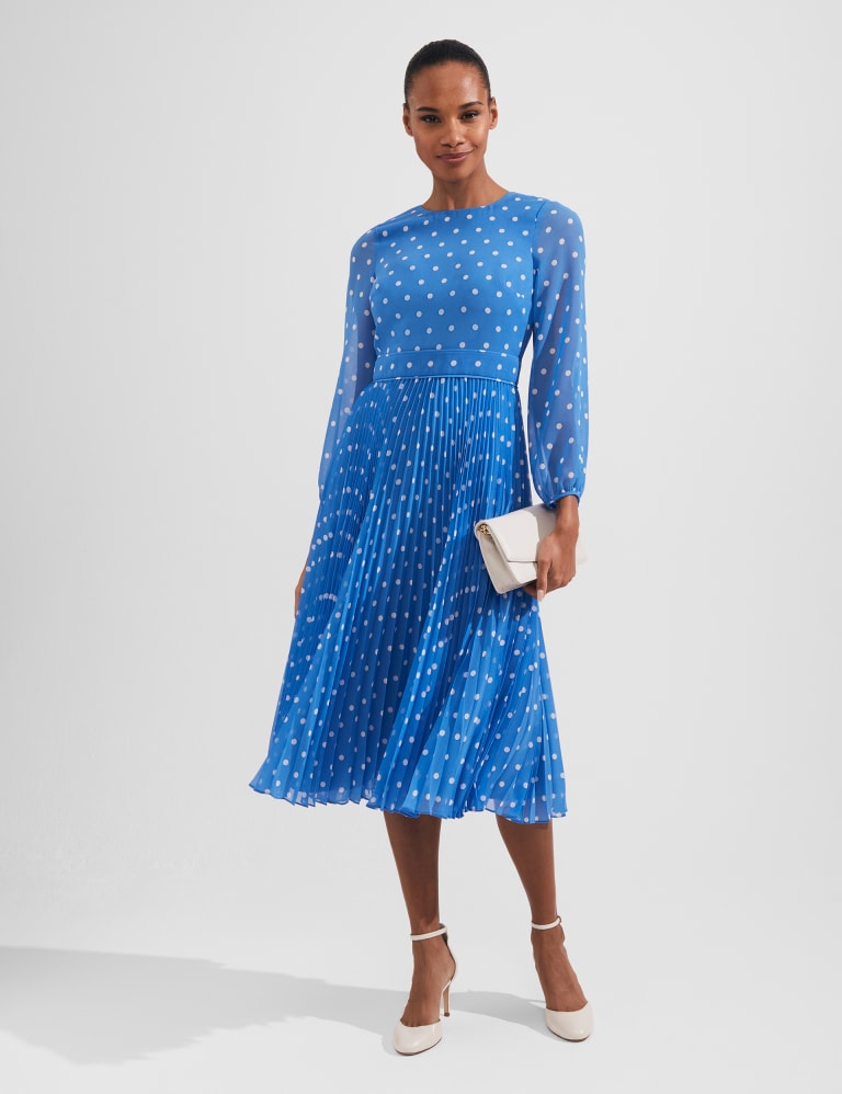Swing polka dot on sale dress