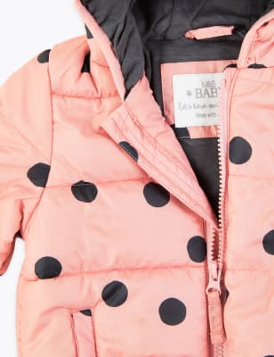 Marks and spencer outlet pink padded jacket