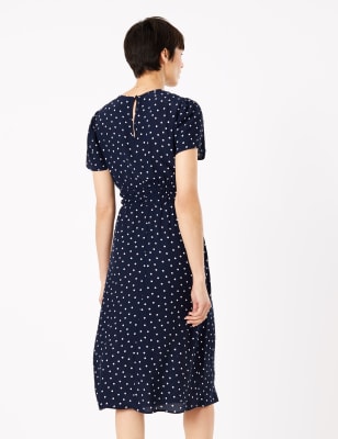 Polka dot dress marks and spencer sale