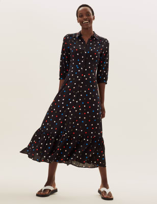 Marks and spencer 2025 polka dot dress