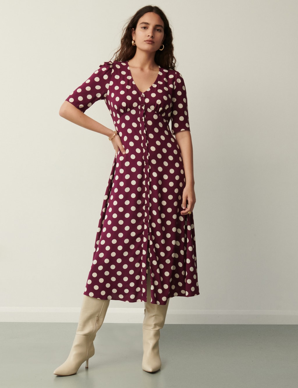 Empire line hotsell midi dress uk