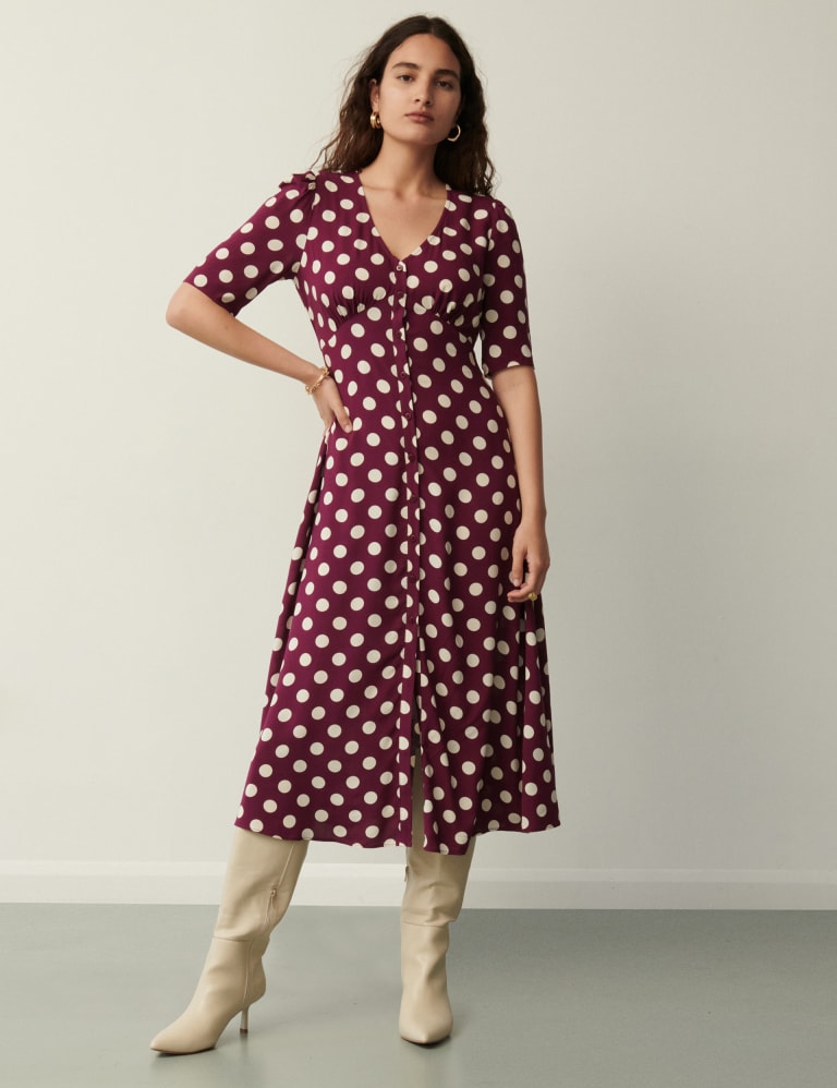 Empire line 2025 tea dress