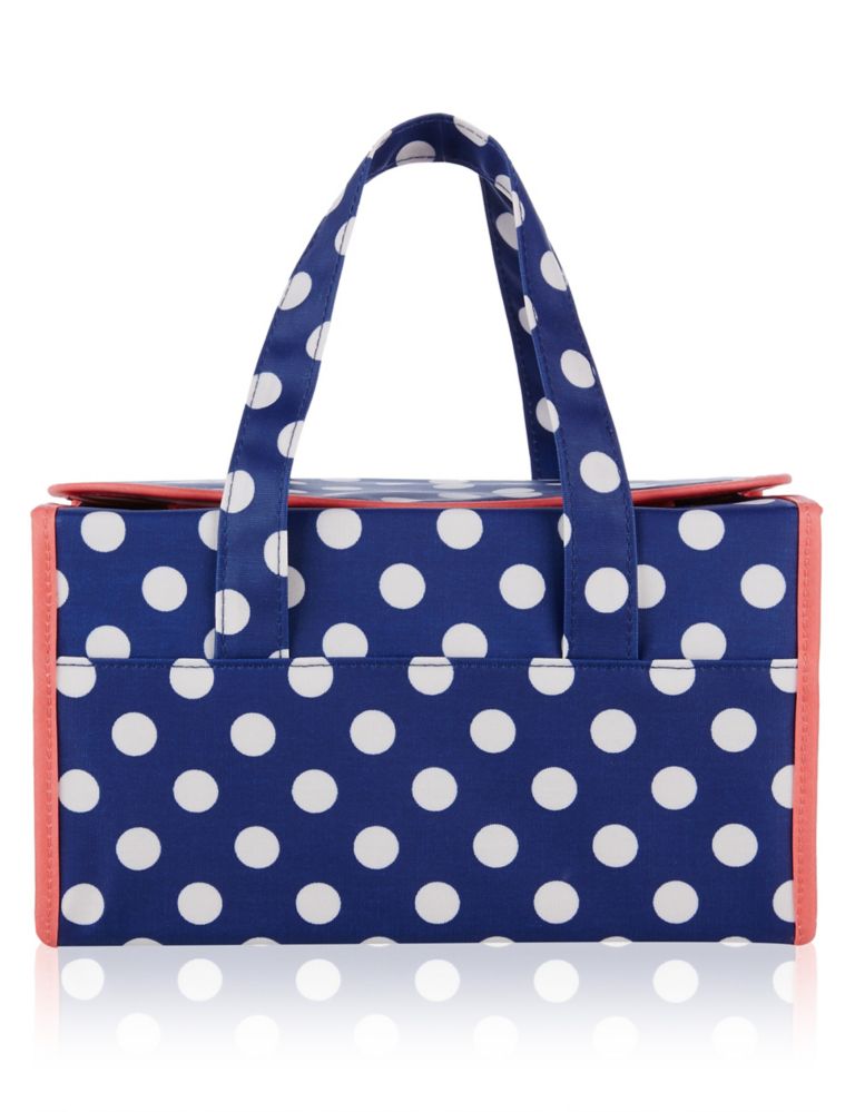 Polka Dot Weekender Bag 1 of 2