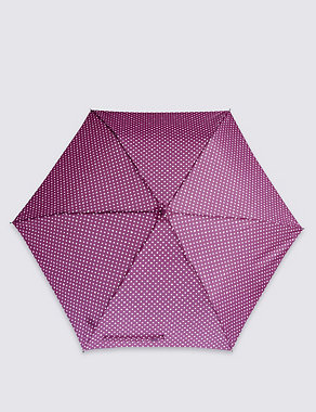 Polka Heart Umbrella with Stormwear™ Image 2 of 3