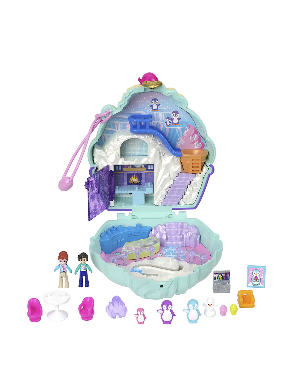 Polly Pocket Snow Sweet Penguin Playset (4+ Yrs) 1 of 3