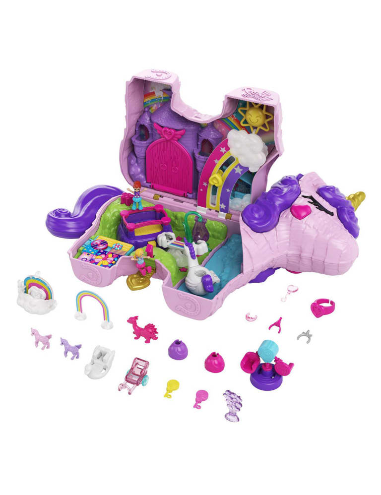 Polly Pocket Unicorn Party Playset 4 Yrs