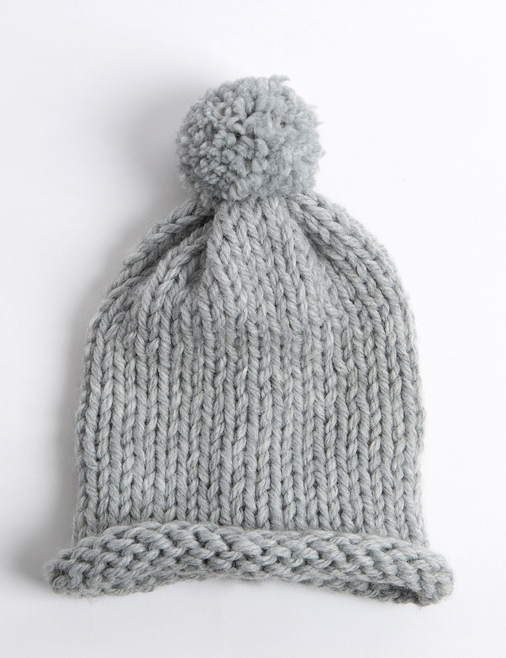 Pom Pom Hat Knitting Kit 1 of 4