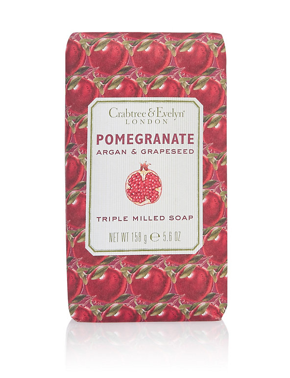 Pomegranate & Argan Grapeseed Soap 158g Image 1 of 2
