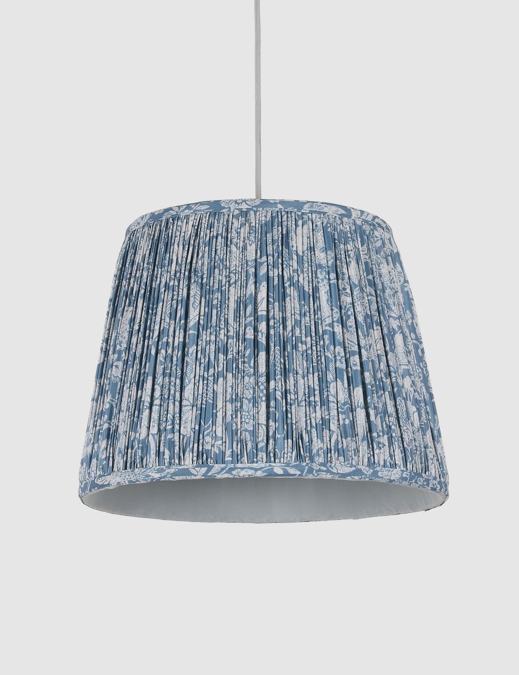 Pomegranate Pleated Tapered Lamp Shade 2 of 8