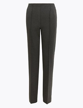 Ponte Straight Leg Trousers Image 2 of 5